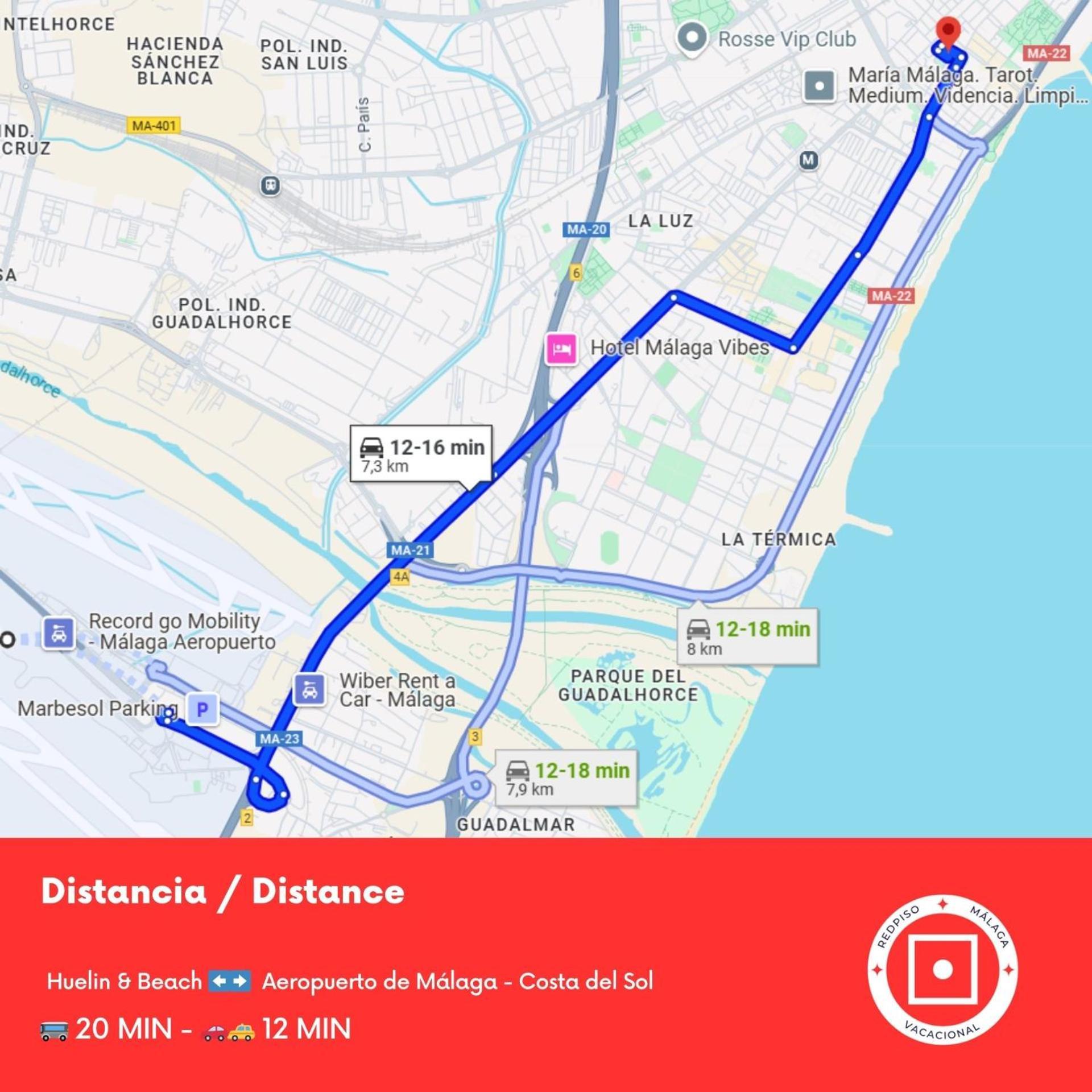 Duplex Huelin II & Beach Μάλαγα Εξωτερικό φωτογραφία